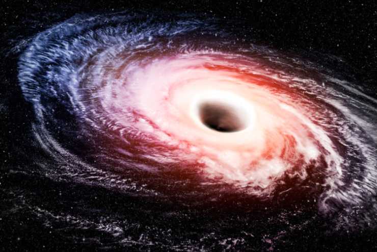 buco nero rumore galassia