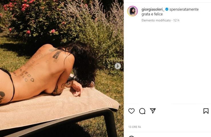 giorgia soleri topless 